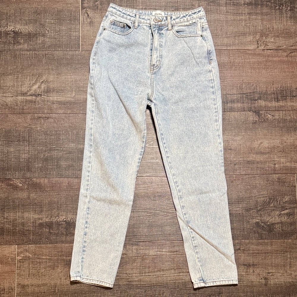 Rhythm High Rise Light Wash Women's Jeans